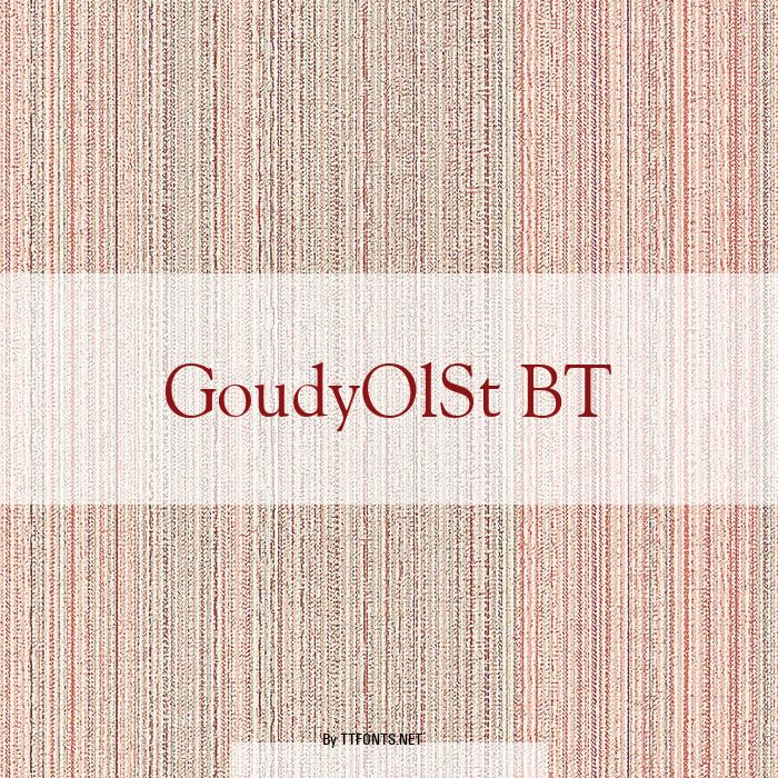 GoudyOlSt BT example